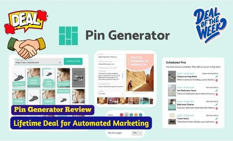Pin Generator Lifetime Deal Review: Unlock Unlimited Pins